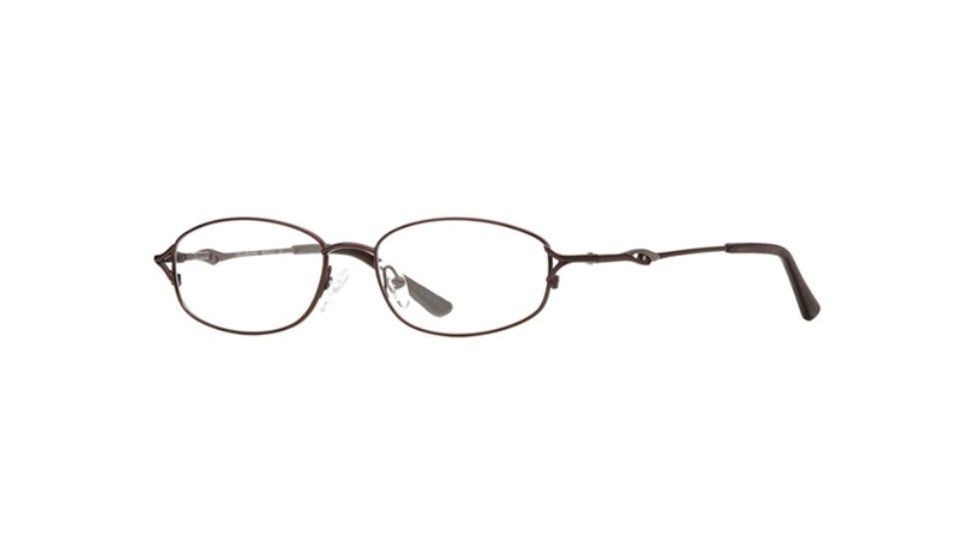 Calligraphy Collections Woolf SESC WOOL00 Progressive Prescription Eyeglasses - Plum SESC WOOL005235 PU