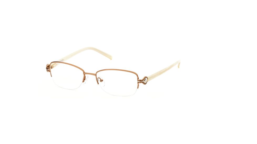 Calligraphy Collections F-366 SESC F36600 Eyeglass Frames - Col1 - Gold SESC F366005235 GO