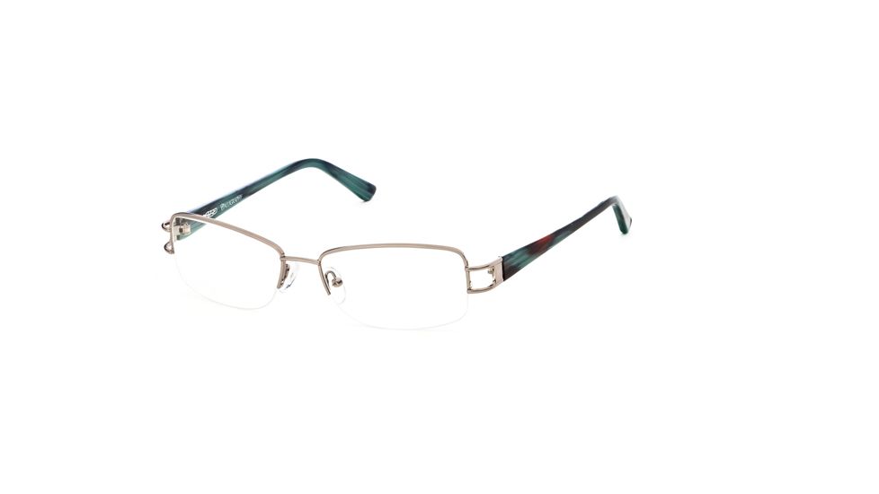 Calligraphy Collections F-373 SESC F37300 Eyeglass Frames - Col3 - Shiny Gun SESC F373005335 GM