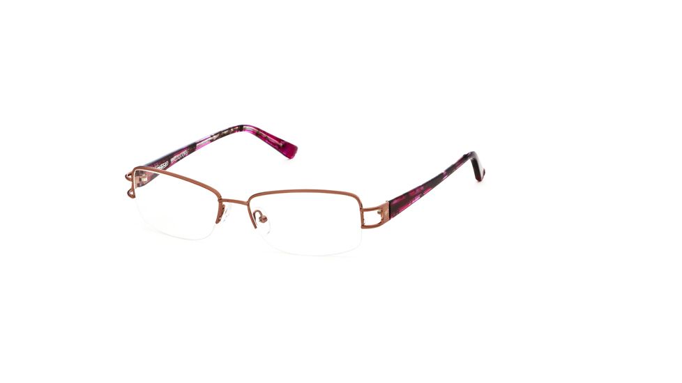 Calligraphy Collections F-373 SESC F37300 Eyeglass Frames - Col4 - Shiny Rose SESC F373005335 RO