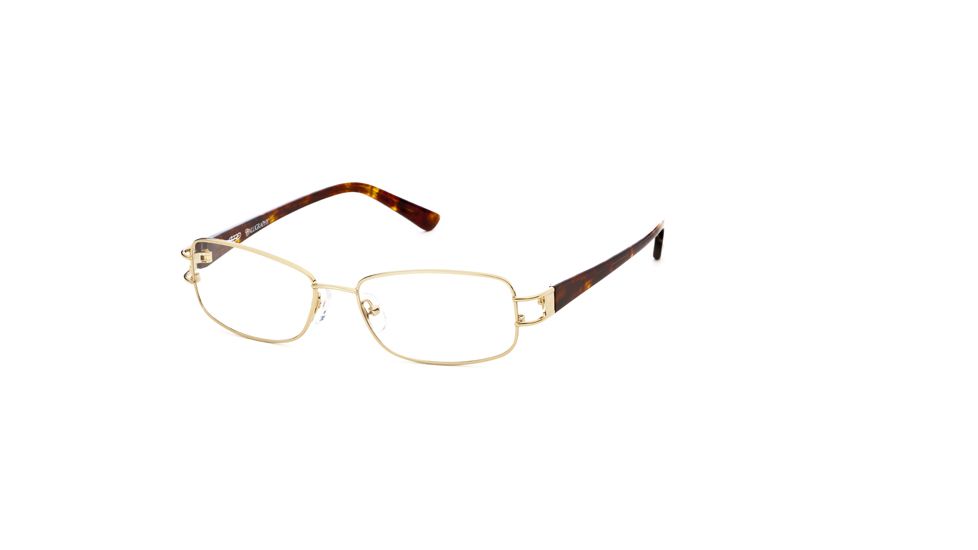 Calligraphy Collections F-374 SESC F37400 Eyeglass Frames - Col1 - Shiny Gold SESC F374005335 GO