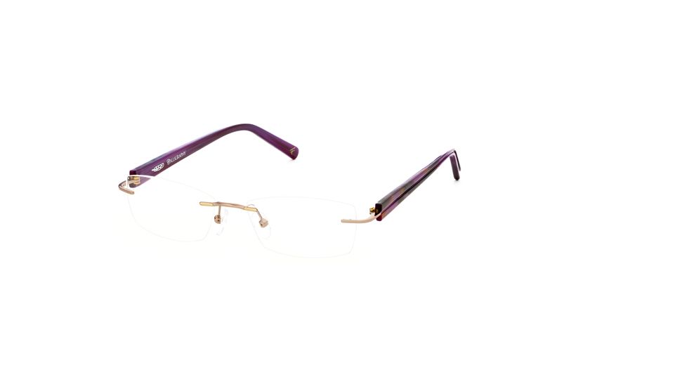 Calligraphy Collections F-385 SESC F38500 Eyeglass Frames - Col2 - Gold SESC F385005235 GO