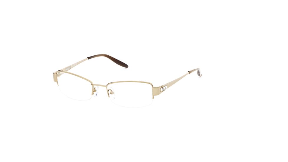 Calligraphy Collections F-387 SESC F38700 Single Vision Prescription Eyeglasses - Col1 - Gold SESC F387004935 GO