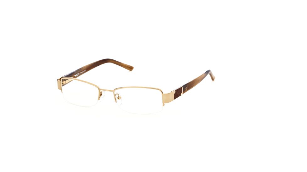 Calligraphy Collections F-389 SESC F38900 Bifocal Prescription Eyeglasses - Col1 - Gold SESC F389005135 GO