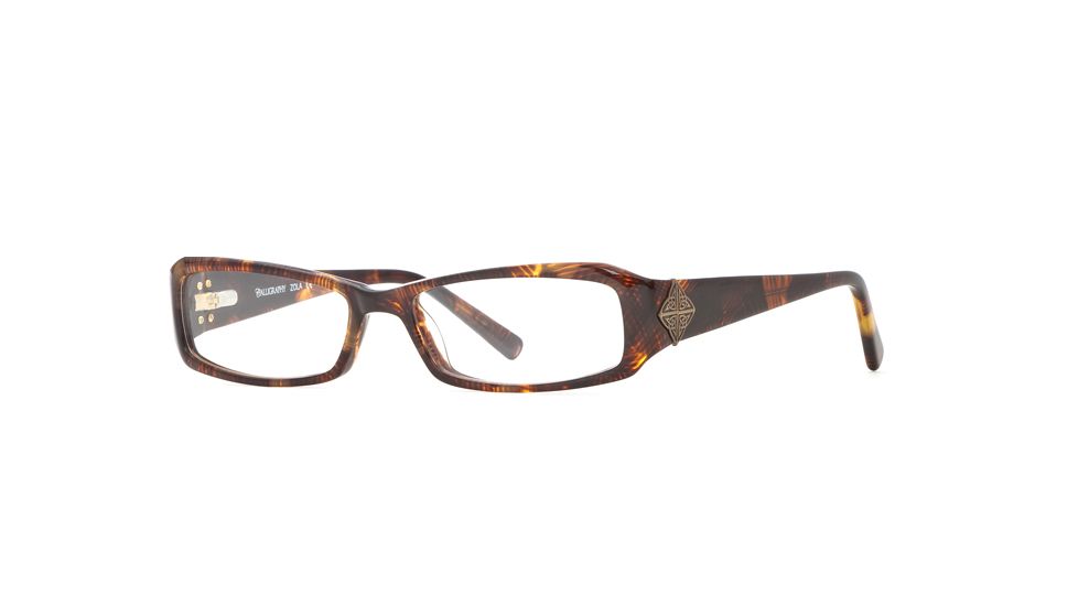 Calligraphy Collections Zola SESC ZOLA00 Progressive Prescription Eyeglasses - Amber Mist SESC ZOLA005230 BN