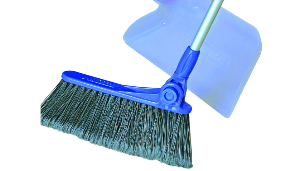 Camco Adjustable Broom &amp; Dustpan