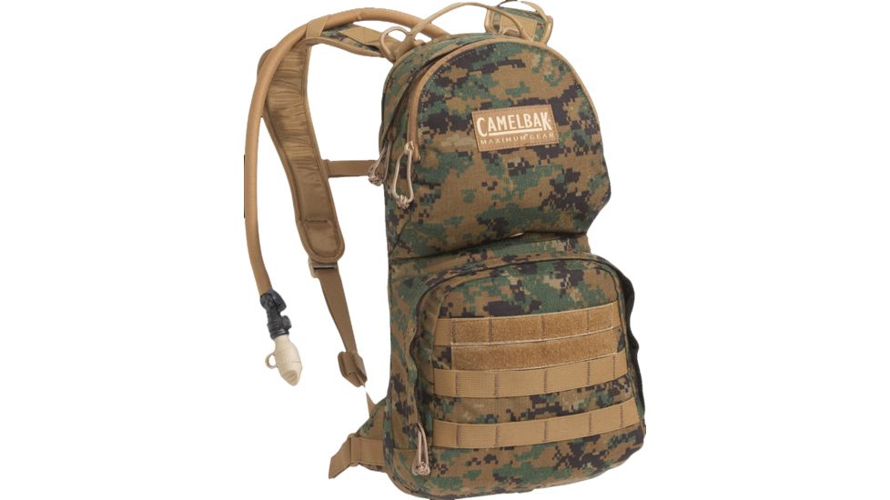 CamelBak MULE Ventilated Hydration Pack - 100 oz/3.0L - Digital Woodland Camo 61140