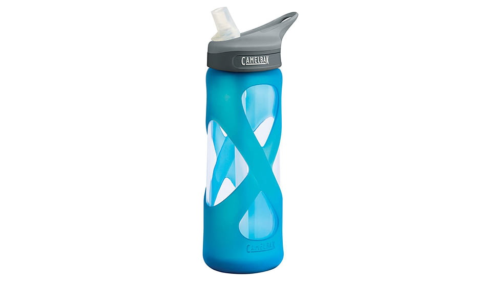 CamelBak Eddy Glass 0.7L Water Bottle-Aqua-24 oz