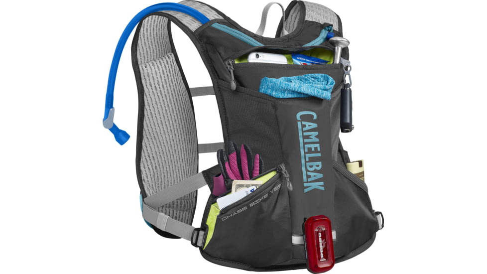 CamelBak Chase Bike Vest - Women's, Charcoal/Lake Blue, 50oz, 1943001000