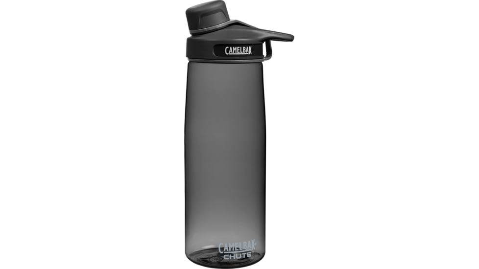 CamelBak Chute 0.75-Liter Water Bottle, Charcoal, 53886