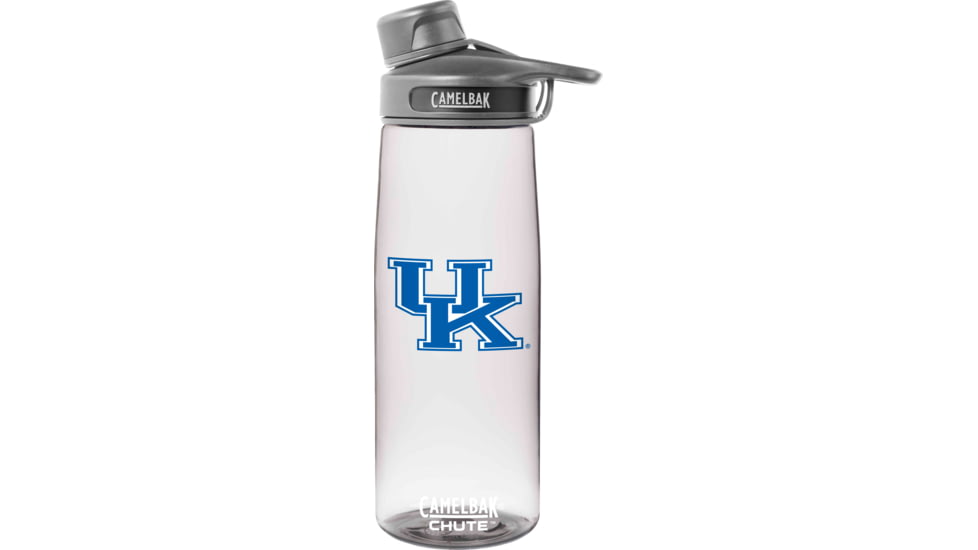 CamelBak Chute 0.75-Liter Water Bottle, University of Kentucky Log, Clear, 1104145075-A
