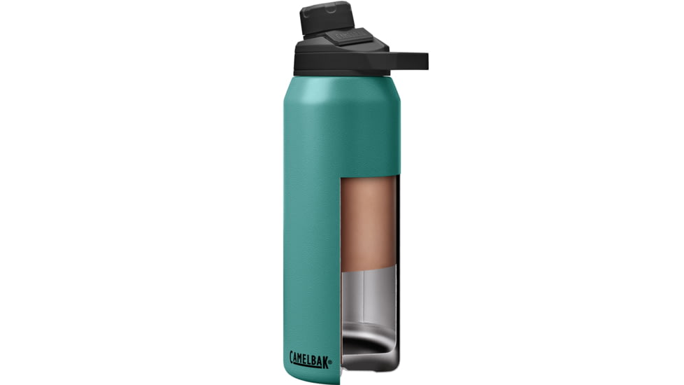 CamelBak Chute Mag Insulated Stainless Steel Water Bottle, Lagoon, 32oz, 1516405001