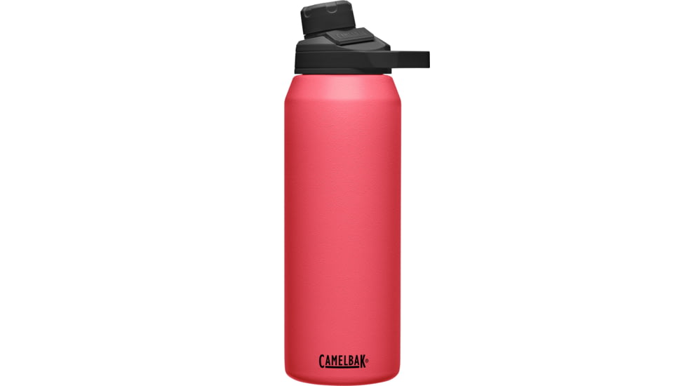 CamelBak Chute Mag Insulated Stainless Steel Water Bottle, Wild Strawberry, 1L / 32oz, 1516605001