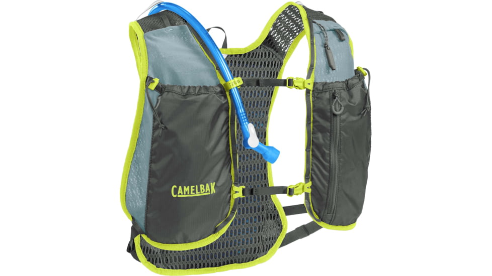 CamelBak Circuit Run Vest - Womens, Graphite/Limeade, One Size, 2825002000