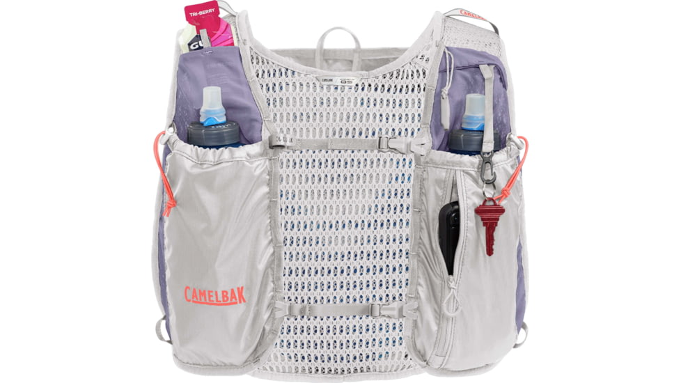 CamelBak Circuit Run Vest - Womens, Silver/Dusk, One Size, 2825001000