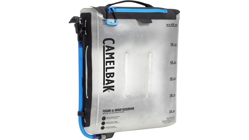 CamelBak Group Reservoir with Tru Zip Waterproof Zipper, 6L, Clear, 2580101000