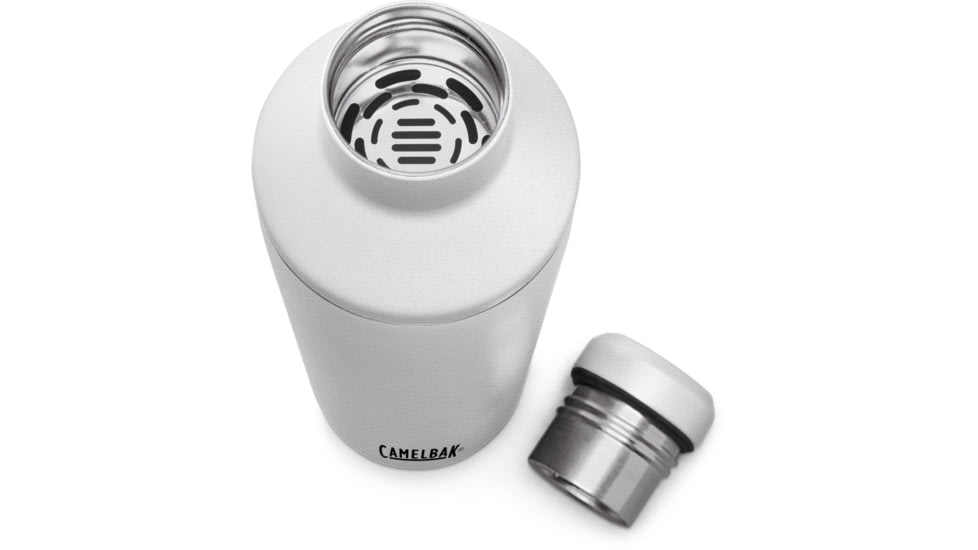 CamelBak Horizon Leak-Proof Insulated Stainless Steel Cocktail Shaker, White, 20oz, 2847101000