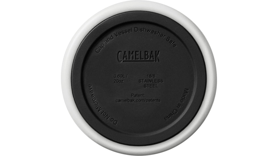 CamelBak Horizon Leak-Proof Insulated Stainless Steel Cocktail Shaker, White, 20oz, 2847101000