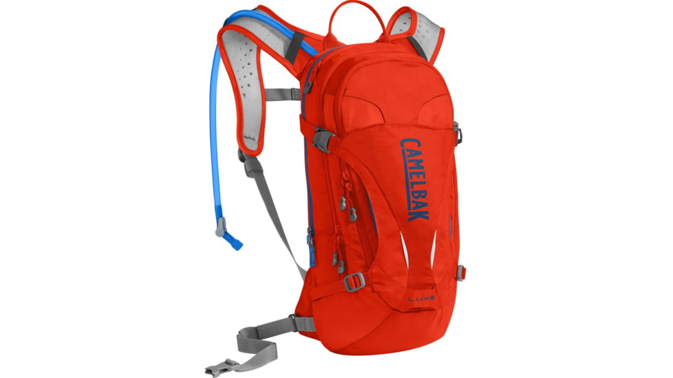 CamelBak L.U.X.E Pack-Cherry Tomato/Pitch Blue