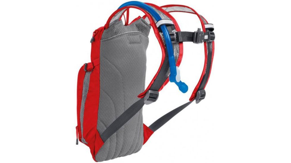 CamelBak Mini M.U.L.E. Hydration Pack - Kids, Racing Red Check, 50oz, 1155602000