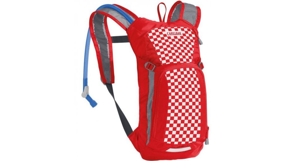CamelBak Mini M.U.L.E. Hydration Pack, 50 oz, Racing Red, 50oz, 1155602000