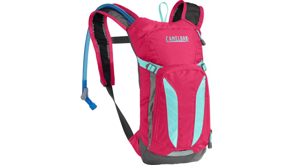 CamelBak Mini M.U.L.E. Pack-Azalea/Aruba Blue