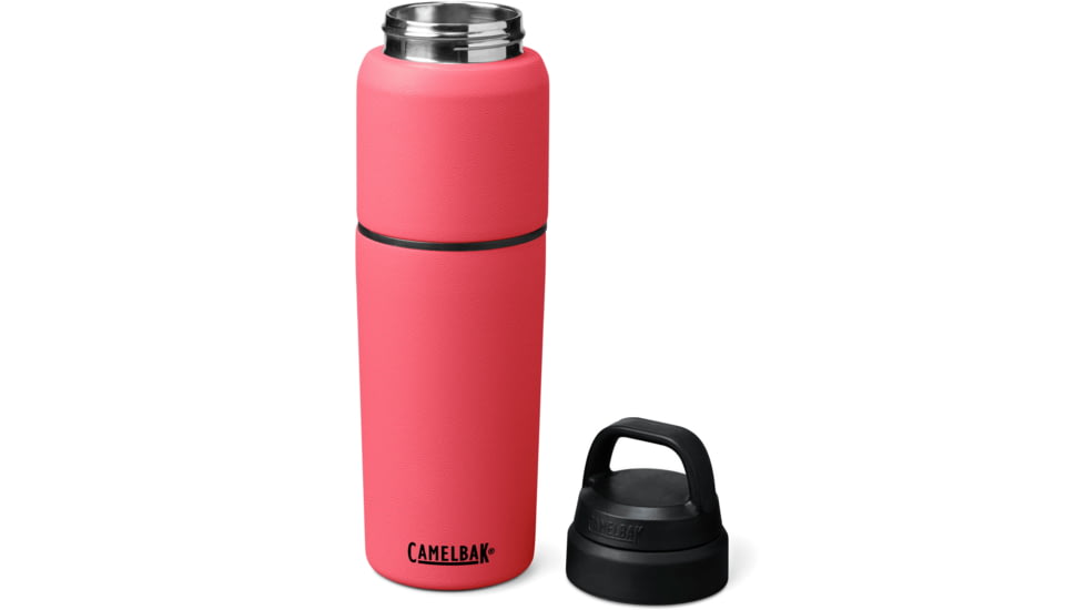 CamelBak MultiBev Insulated Stainless Steel Bottle/Cup, Wild Strawberry, 16oz, 2424603065