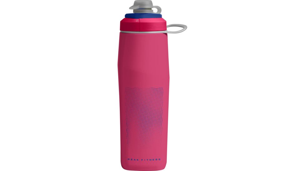 CamelBak Peak Fitness Water Bottle, Pink/Blue, 25oz, 1879601075