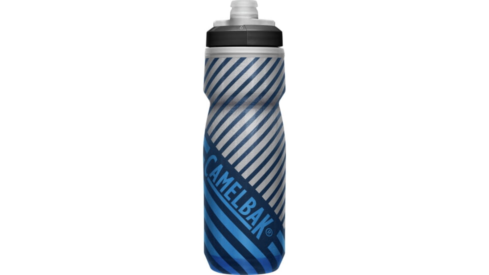 CamelBak Podium Chill Outdoor Bottle, 21oz, Navy Stripe, 1874405062