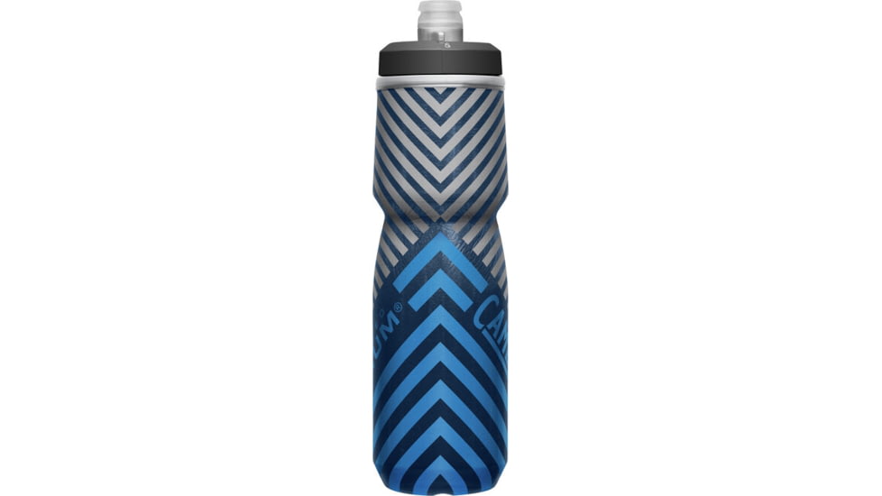 CamelBak Podium Chill Outdoor Bottle, 24oz, Navy Stripe, 1873406071