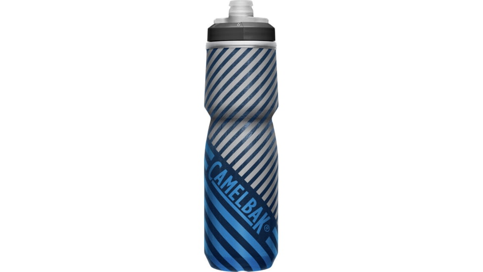 CamelBak Podium Chill Outdoor Bottle, 24oz, Navy Stripe, 1873406071