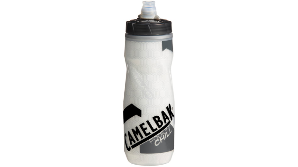 CamelBak Podium Chill Bottle 21 oz Water Bottle, Carbon 52228