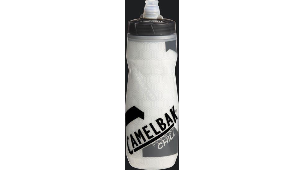 CamelBak Podium Chill Bottle 21 oz Water Bottle, Carbon 52228