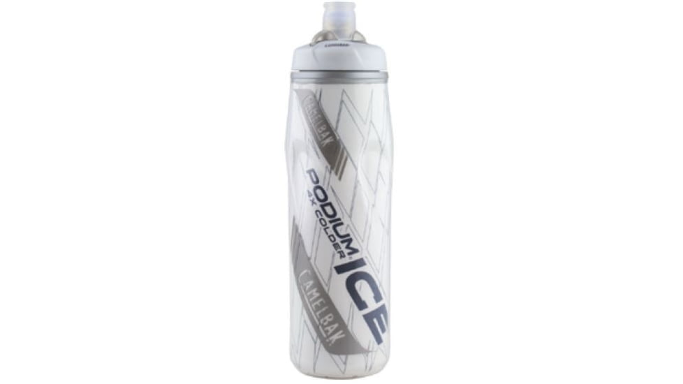 CamelBak Podium Ice Water Bottle , 21 oz-Silver