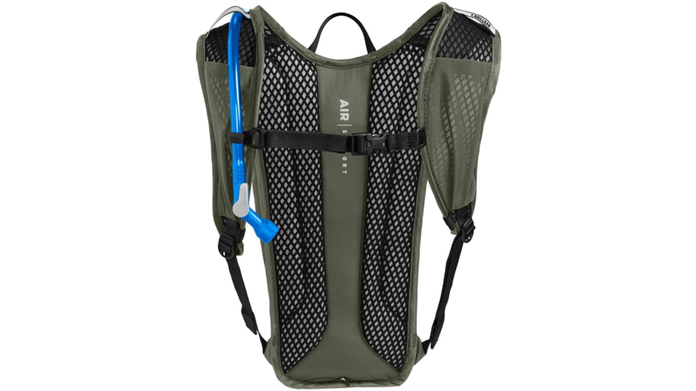 CamelBak Rogue Light 7 Bike Hydration Pack with Crux Reservoir, Dusty Olive, 2 Liter, 2952301000P