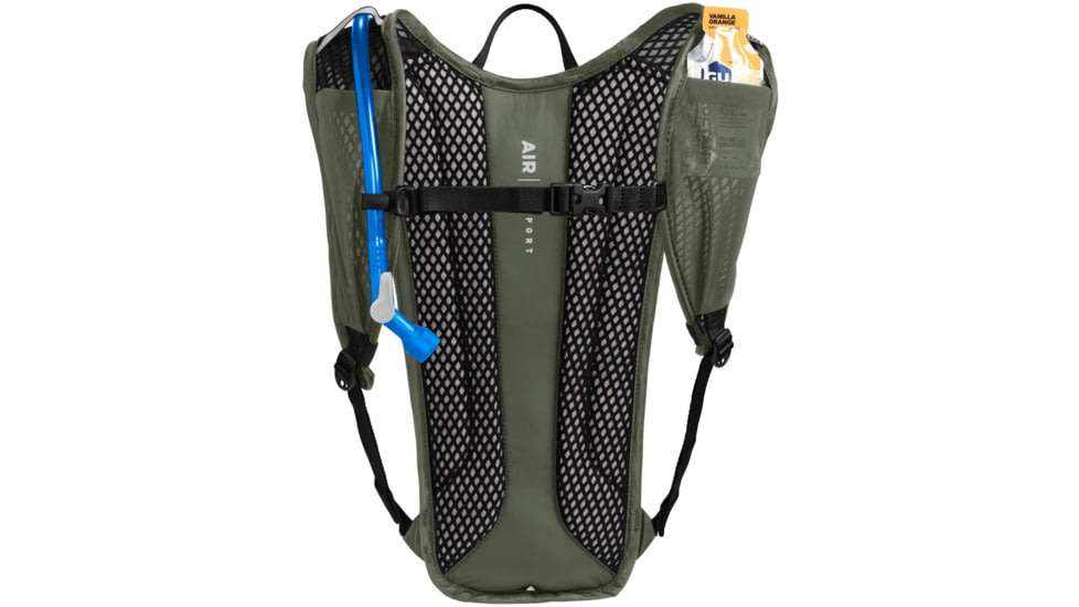 CamelBak Rogue Light 7 Bike Hydration Pack with Crux Reservoir, Dusty Olive, 2 Liter, 2952301000P