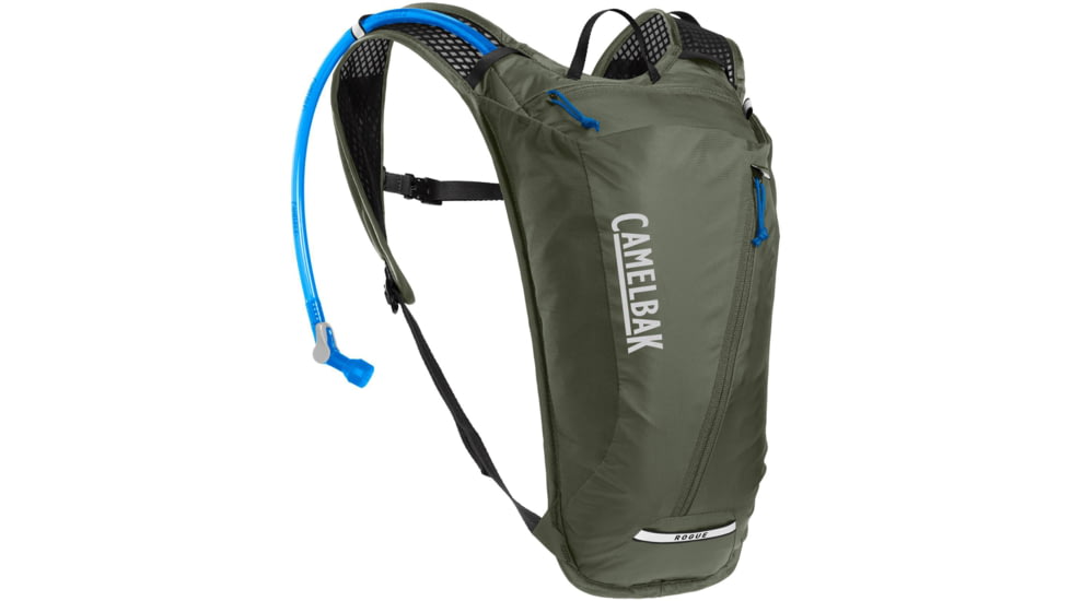 CamelBak Rogue Light 7 Bike Hydration Pack with Crux Reservoir, Dusty Olive, 2 Liter, 2952301000P