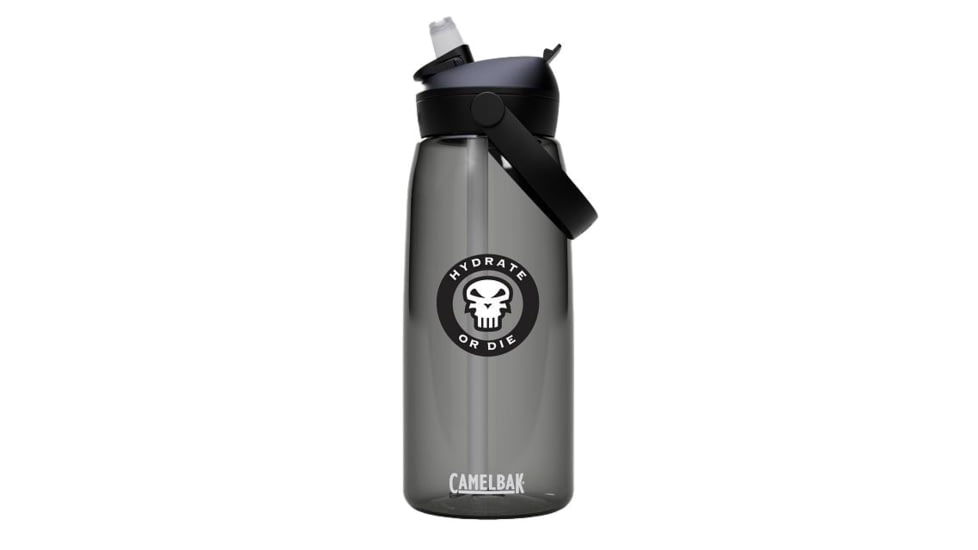 CamelBak Thrive Flip Straw 32oz Bottle, Charcoal HOD, 32oz /1L, 2852002001
