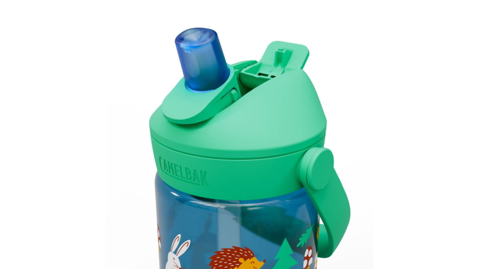 CamelBak Thrive Flip Straw Kids, Friendly Forest, .4L / 14 oz, 2860404041