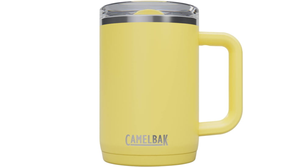 CamelBak Thrive Mug, VSS, Yellow Bloom, .5L / 16 oz, 2984701050