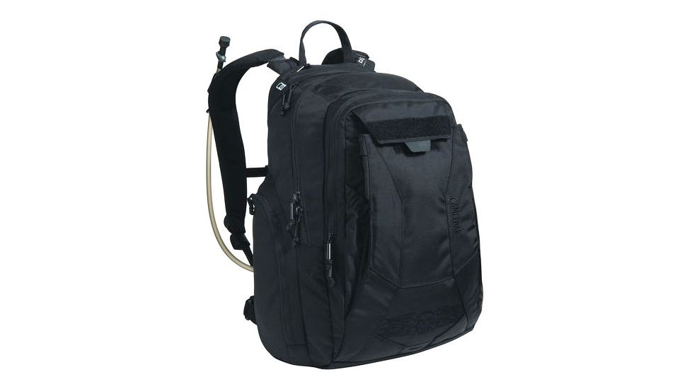 CamelBak UrbanAssault Hydration &amp; Cargo Pack, Black, 70oz w/ Laptop Compartment 60896