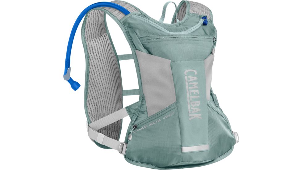 CamelBak Womens Chase Bike Vest, Recreation Pack, 50 oz, Mineral Blue/silver, 50oz, 1943402000