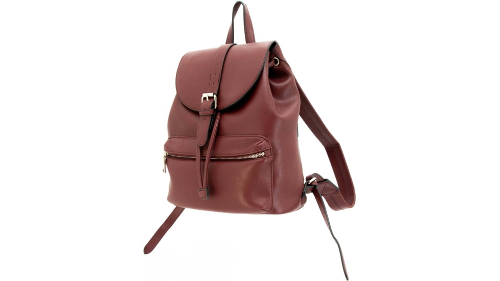 Cameleon Amelia Backpack Concealed Carry Bag Maroon