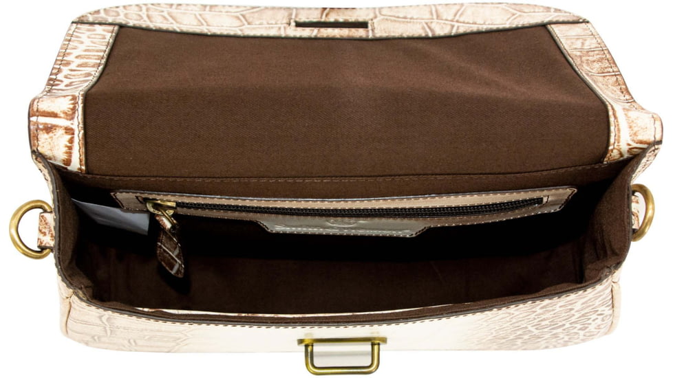 Cameleon S&amp;w Croc Handbag Crossbody Carry Purse