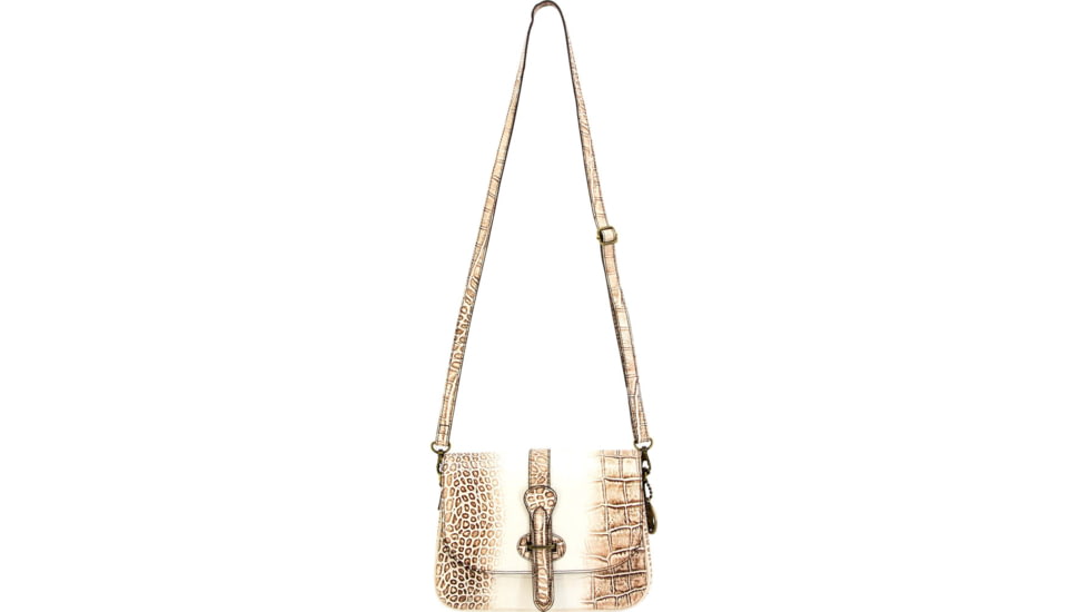 Cameleon S&amp;w Croc Handbag Crossbody Carry Purse