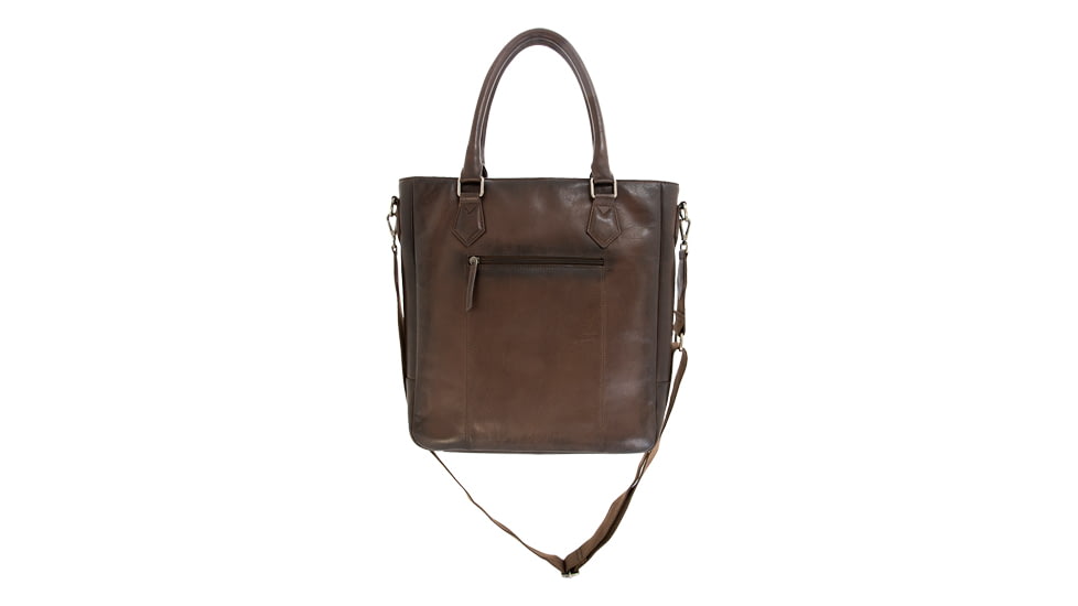 Cameleon S&amp;w Flat Tote Cc Purse Dark Brown