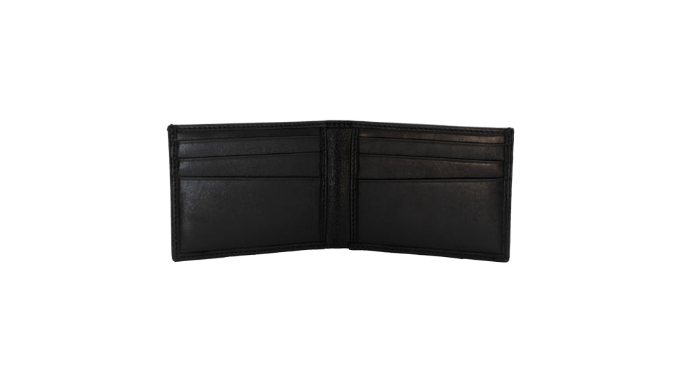 Cameleon S&amp;w Men's Front Pockt Bi-fold Wallet Black