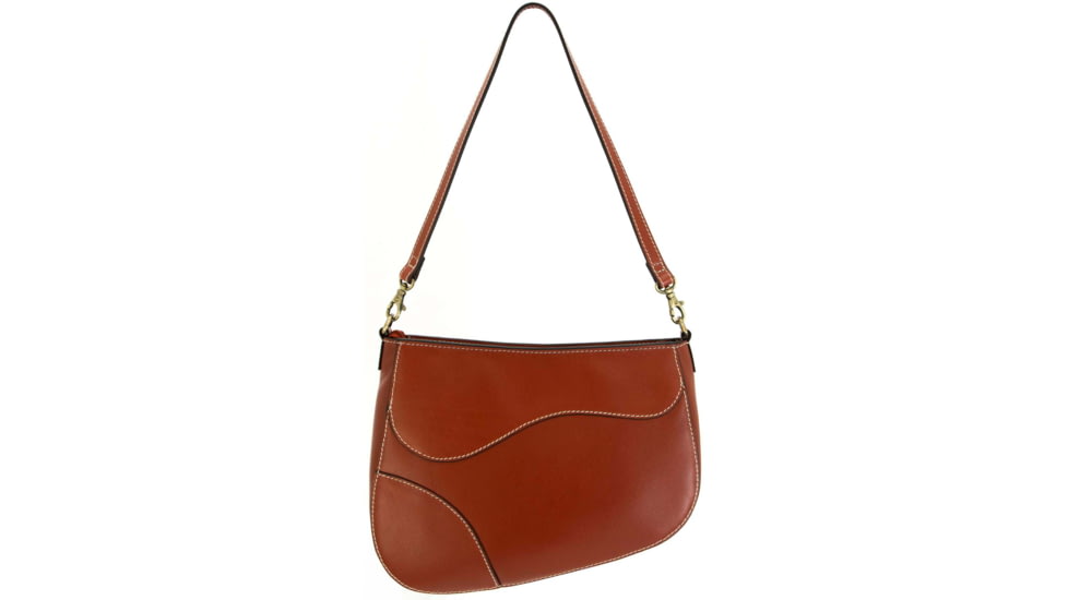 Cameleon Saddle Purse Concealed Carry Bag Brown
