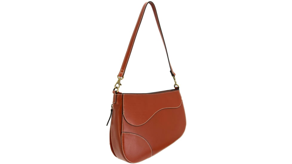 Cameleon Saddle Purse Concealed Carry Bag Brown