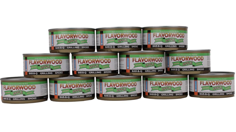 Camerons Products Flavorwood Grilling Chips in Smoke Can, Apple, 12 Pack 111976